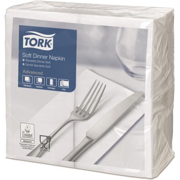 Tork, Servietten, Dinnerservietten (100 x, 39 x 39 cm)