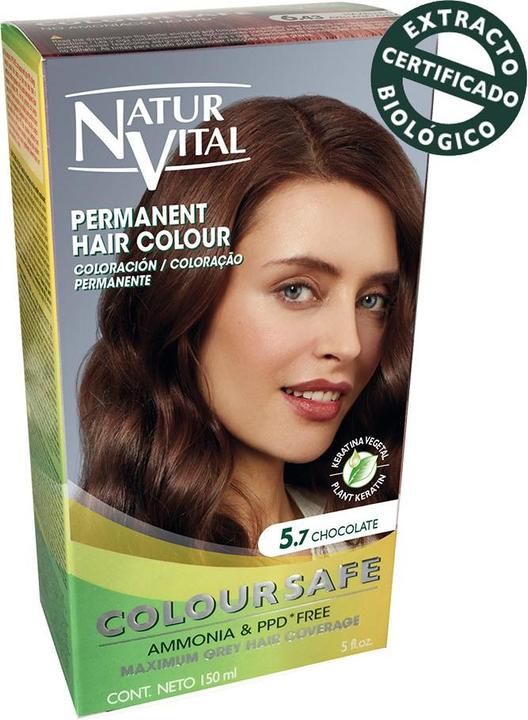 Naturaleza Y Vida COLOURSAFE tinte permanente #5.7-chocolate 150 ml (5.7)