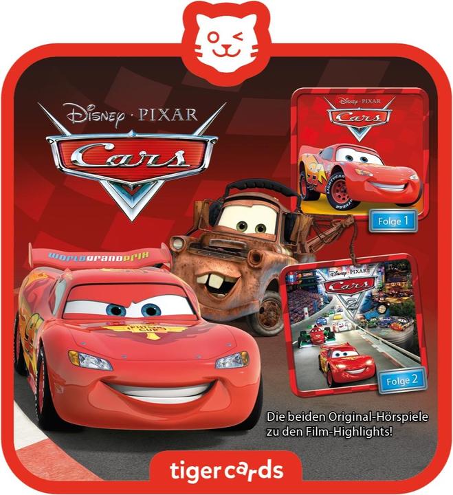 Produktbild Tigermedia tigercard - Disney - Cars 1 & Cars 2