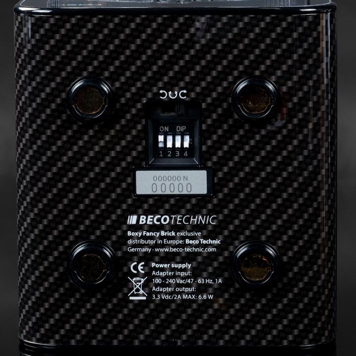 Actual product image Beco Watchwinder Boxy Fancy Brick - Carbon without power supply unit (1 x)