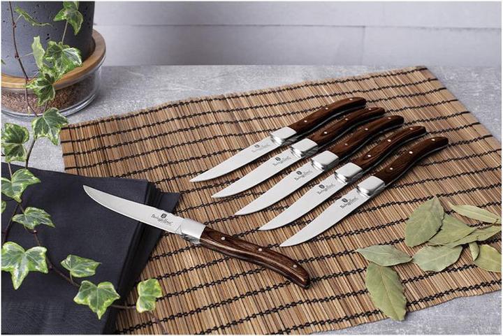 Produktbild BerlingerHaus 6-teiliges Messerset mit antikem Laguiole Holzgriff