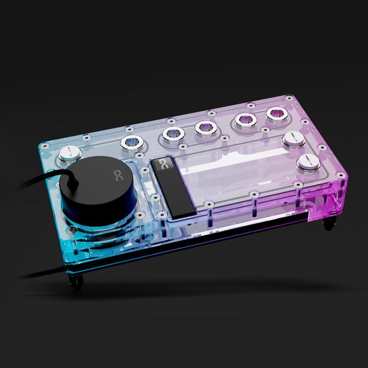 Produktbild Alphacool Core Distro Plate 240 Links mit VPP Pumpe