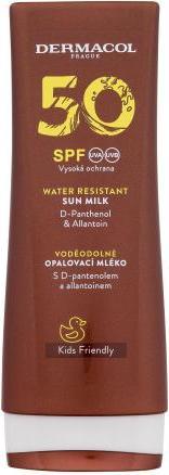 Actual product image Dermacol Waterproof sun milk SPF 50 (Sun Milk) 200 ml (Suntan lotion, SPF 50, 200 ml, 150 g)
