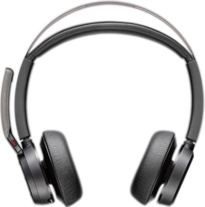 Actual product image Poly Voyager Focus 2 + USB-C/A adapter + charging cradle (Wireless, USB-C, Microsoft teams)
