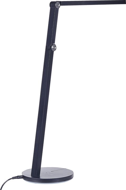Produktbild Beliani Schreibtischlampe LED schwarz matt 48 cm verstellbar DORADO (450 lm)