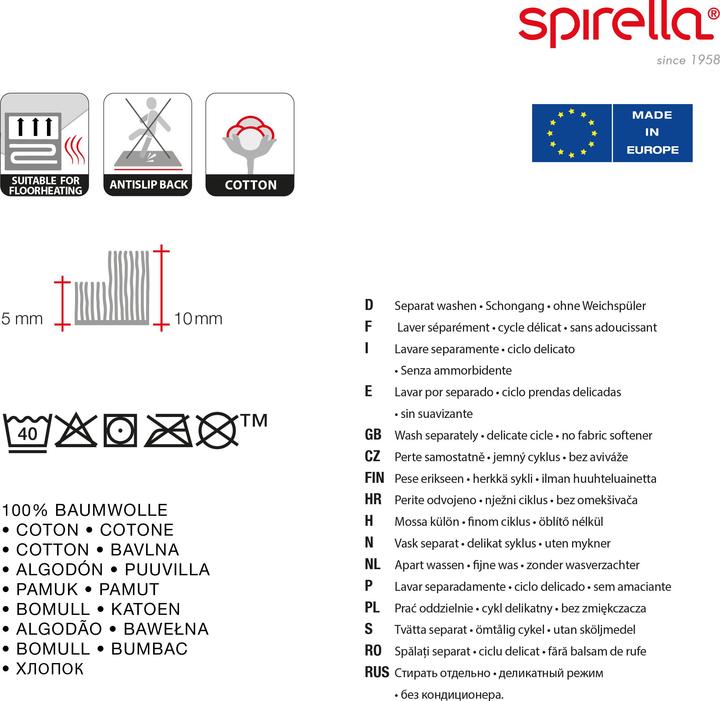 Produktbild spirella Tashi (75 x 50 cm)