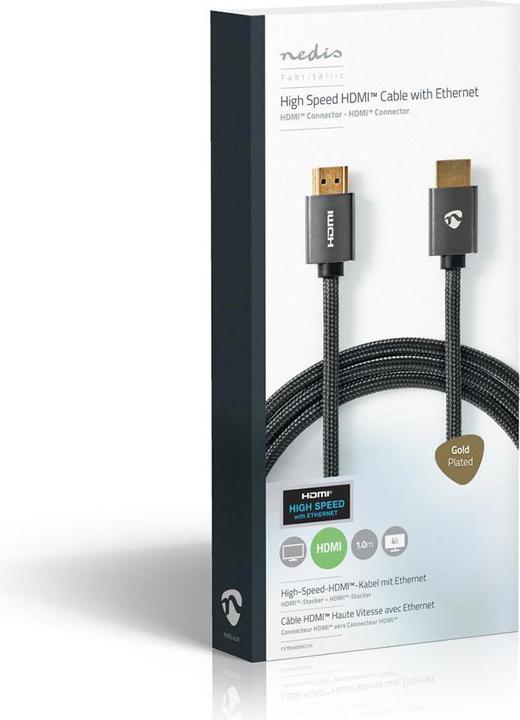 Produktbild Nedis HDMI — HDMI (1 m)