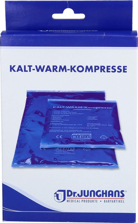 Produktbild Dr. Junghans Kalt-/Warm Kompresse 7,5x35cm mit Vlieshülle, 1 St KOM (1 x)