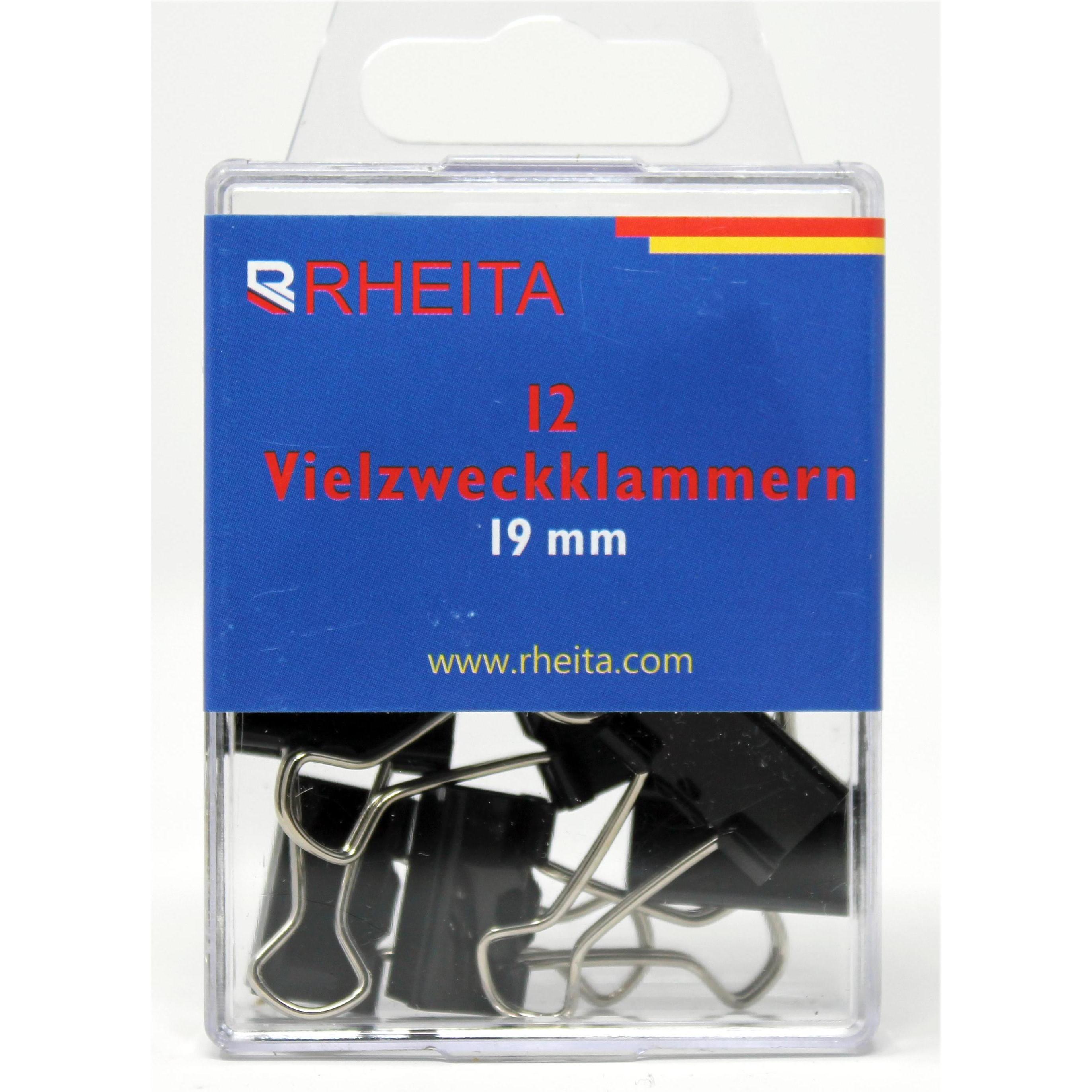 Graffette, Vielzweckklammern 19mm 12Stück (12 x)