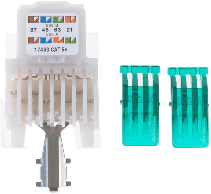 Image du produit R&M Module de racc.,Cat.5e,1xRJ45/u