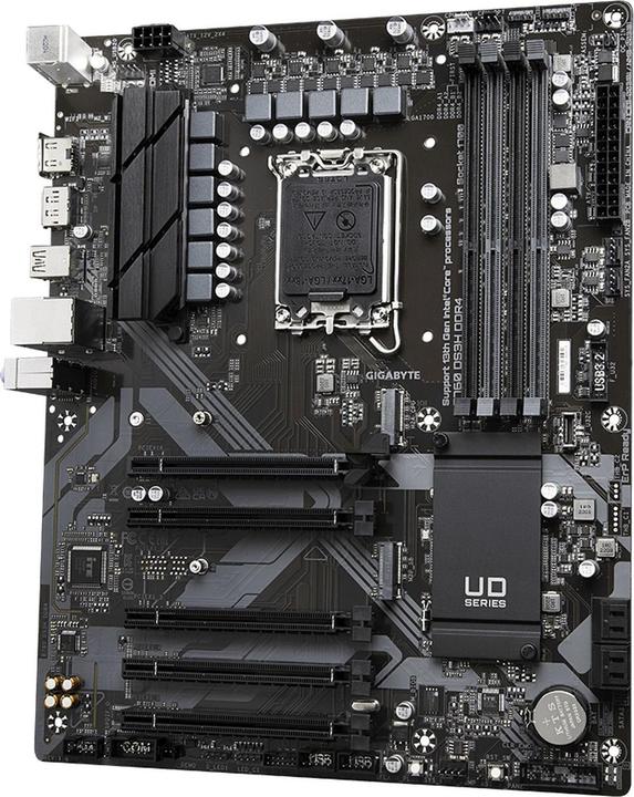 Image du produit Gigabyte B760 DS3H DDR4 (LGA 1700, Intel B760 Express, ATX)