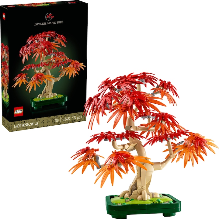 Actual product image LEGO Japanese red maple - bonsai tree (10348, LEGO Botanical)