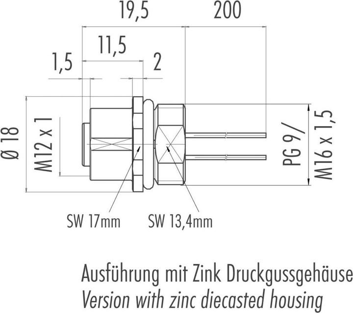 Produktbild Schubiger Sensor/AktorSteckver konfektioniert