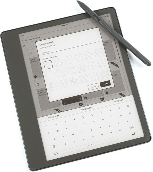 Actual product image Amazon Ebook Kindle Scribe 10.2 16GB WiFi Premium Pen Grey