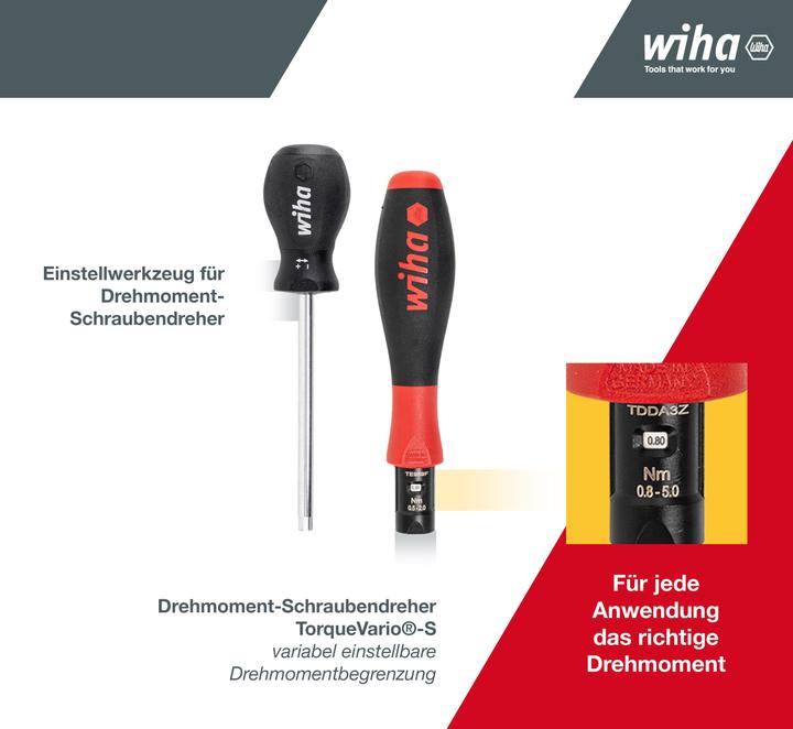 Produktbild Wiha TorqueVario-S (0.50 - 200 Nm)