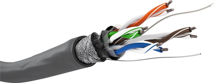 Image du produit Goobay Câble réseau (S/FTP, CAT5e, 100 m)