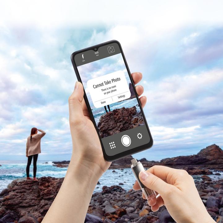 Produktbild Hama Laeta Twin (32 GB, USB-A)