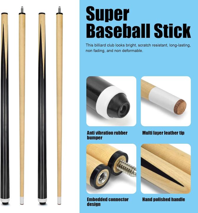 Produktbild Vanlan Holz-Billard-Queue-Set für Kinder