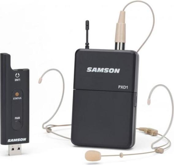 Produktbild Samson XPD2 USB Wireless Systemmit Windschutz