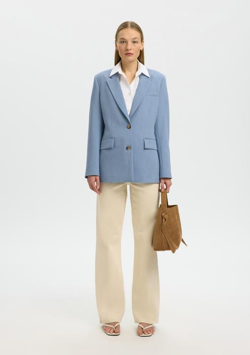 Immagine prodotto Selected Slfrita Ls Classic Blazer Mel Noos (34, 36)