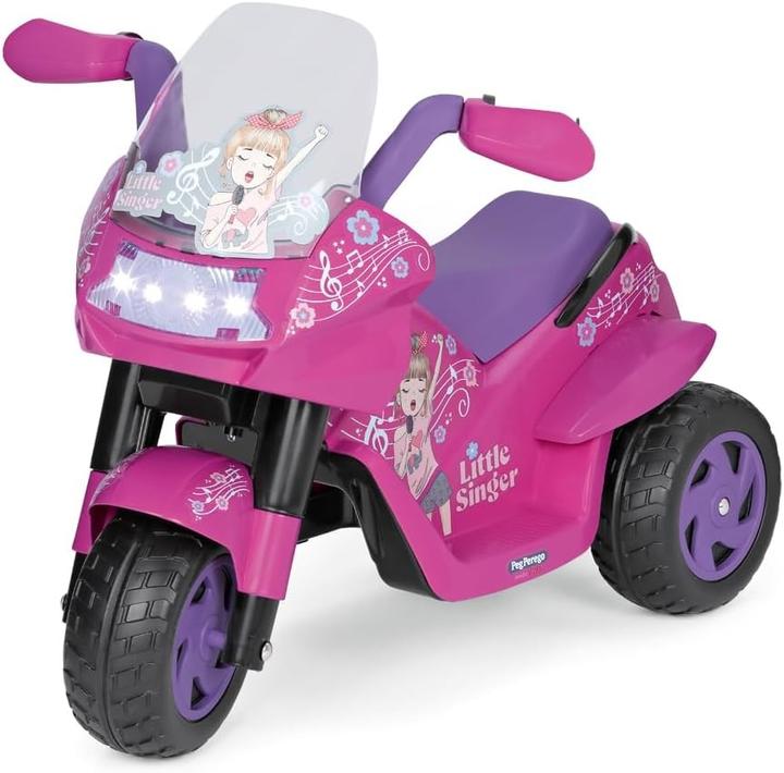 Productafbeelding Peg Perego Little Singer 50W Elektrische Motorfiets