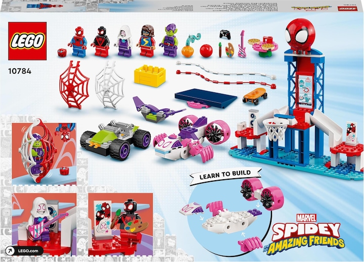 Produktbild LEGO Spider-Mans Hauptquartier (10784, LEGO Marvel)
