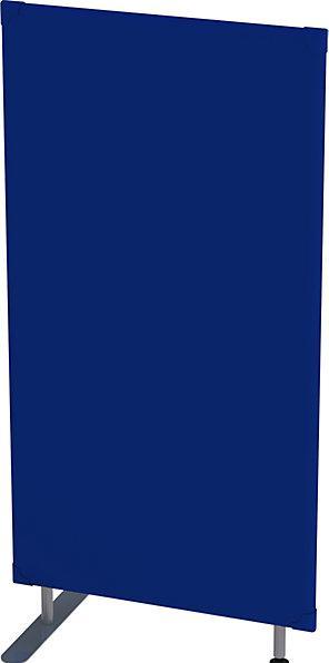 Image du produit eurokraft pro Cloison d'isolation acoustique, hauteur panneau 1600 mm, largeur 800 mm, bleu.