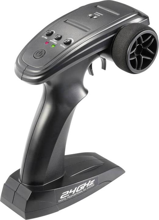 Actual product image Reely Mini Racer Blue-White Brushed 1:64 RC model car electric road model Hec (RTR Ready-to-Run)