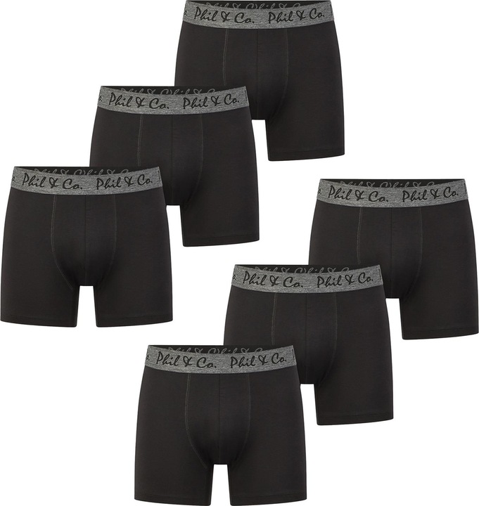 Produktbild Phil & Co. Berlin Retro Boxer Jersey Core (XL, 6er Pack)