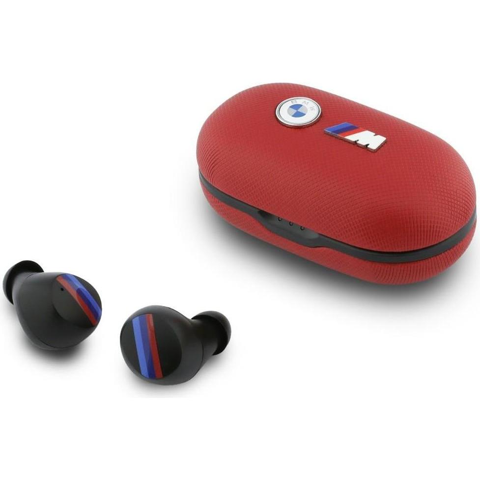 BMW Headphones Bluetooth TWS Metal Logo ENC red (30 h, Senza fili), Cuffie, Rosso