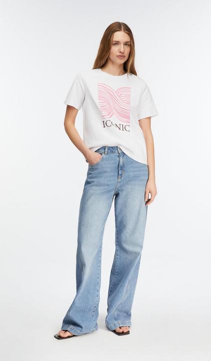 Produktbild Comma Basic Fit T-Shirt mit Artwork (44)