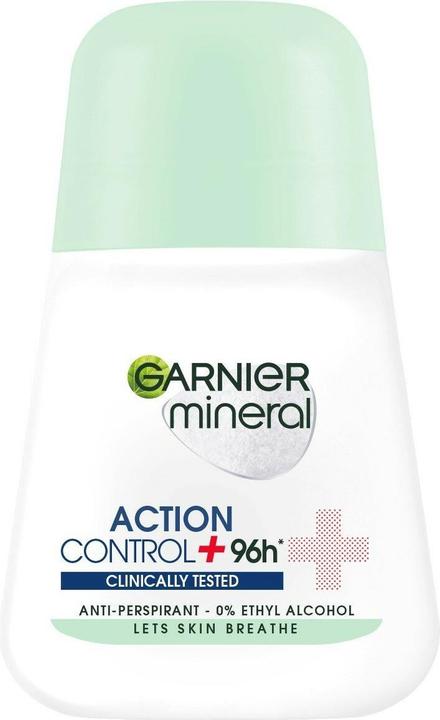 Garnier Action Control 96H Women Roll-On Antiperspirant Roll-On 50Ml (Roll-on, 50 ml)