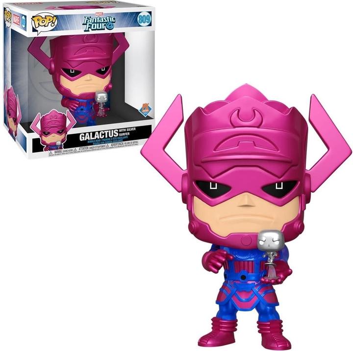 Produktbild Funko Marvel Super Sized Jumbo POP! Vinyl figurine Galactus with Silver Surfer Special Edition 25 cm