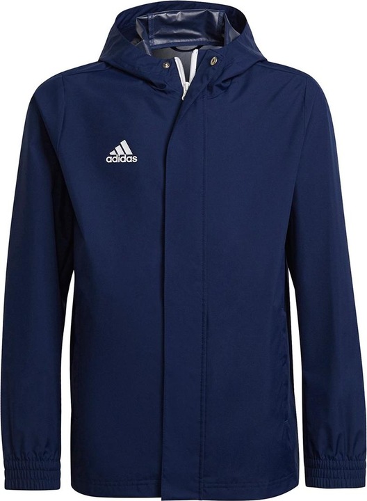 adidas Kinderjacke Entrada 22 All-Weather marineblau IK4012 (152cm) (152)