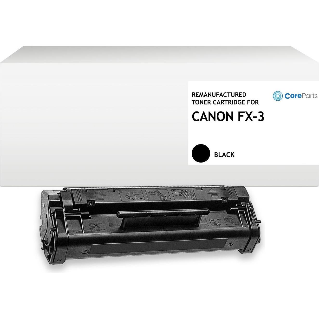 CoreParts, Toner, Lasertoner for Canon Black