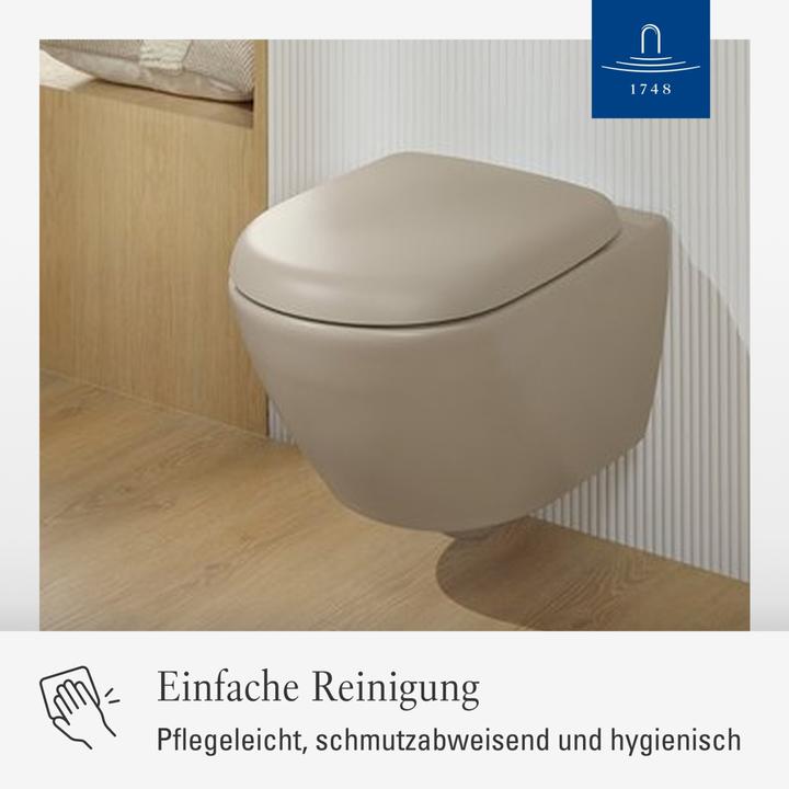 Produktbild Villeroy & Boch Antao WC-Sitz, mit Absenkautomatik und abnehmbaren Sitz