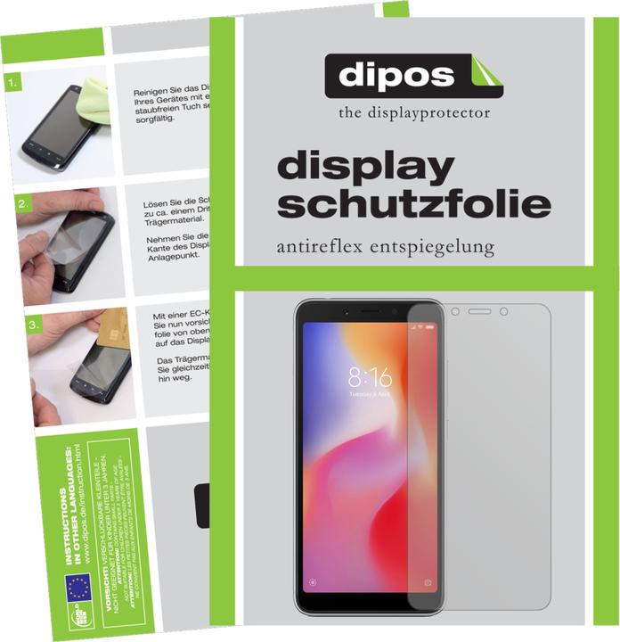 dipos I 2x Pellicola Protettiva antiriflesso compatibile con Alpinetech P1-10 10.26 Zoll Display Pellicola di Protezione