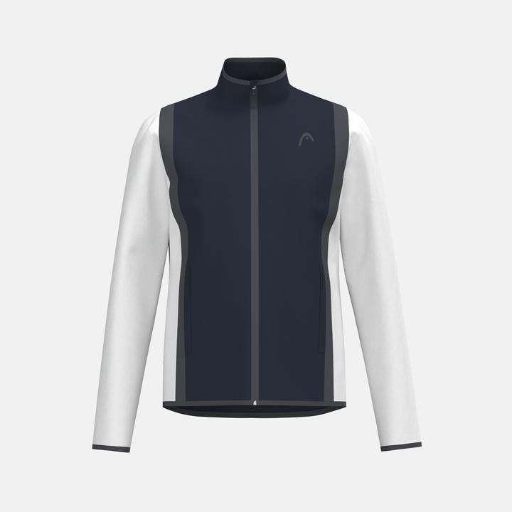 Actual product image Head Club 25 Jacke Junioren Navy/Weiss (164)