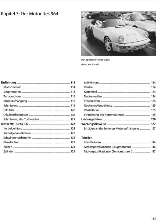 Produktbild Handbuch Porsche 911 Typ 964 (Deutsch, Adrian Streather, 2015)