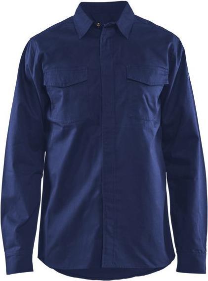 Produktbild Blakläder Flammschutz-Hemd, marineblau, Unisex-Grösse: 2XL (XXL)