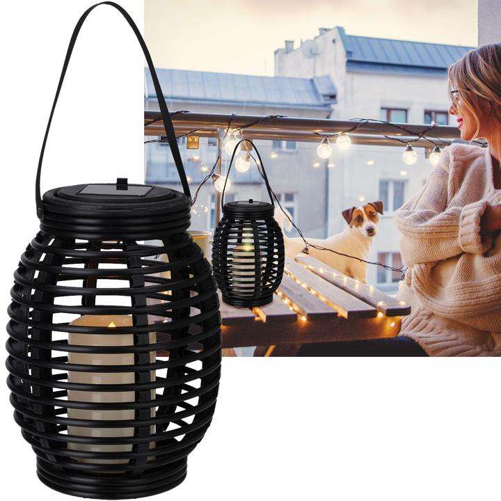 Produktbild ProGarden Solarlaterne mit LED Kerze