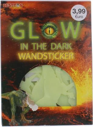 Actual product image Besttoy - Wandsticker Dinosaurier Glow in the dark