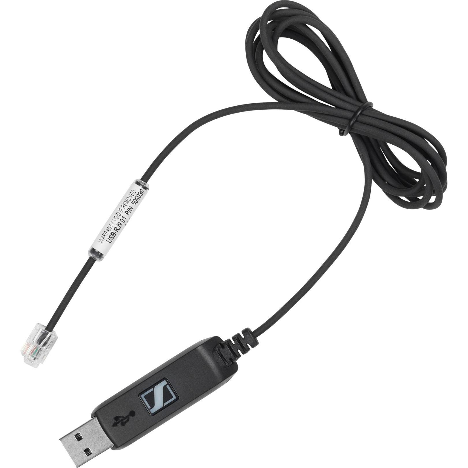 EPOS SENNHEISER USB-RJ9 01, Headset Zubehör