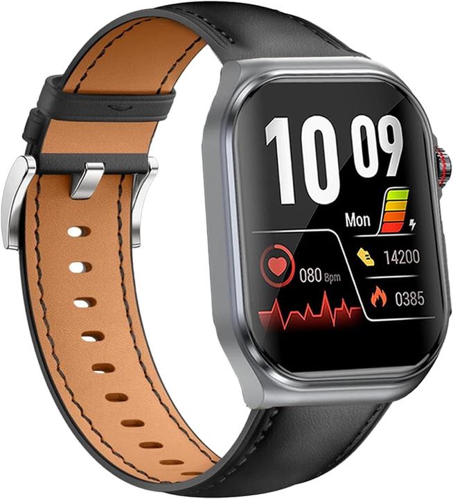 Produktbild Knauermann Gesundheitssmartwatch mit Telefonfunktion, EKG Plus HRV, SOS-Funktion und Schlafapnoe-Messung