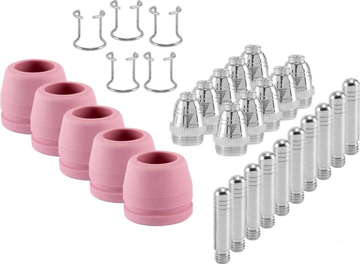 Produktbild Stahlwerk Plasmazubehör Set P-60 30-teilig für P-60 CUT Plasmaschneider-Brenner