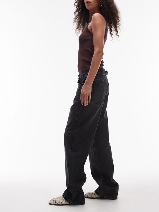 Immagine prodotto Spokey Weiter Beinschnitt Niedrige Taille Jeans Weit geschnitten (26)