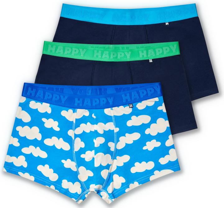 Produktbild Happy Socks 3-Pack Cloudy Short Boxers (L, 3er Pack)