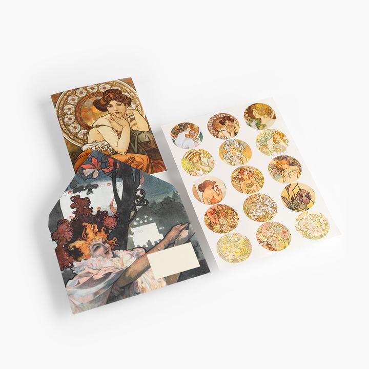 Actual product image Correspondence Set MUCHA (A5, No binding)