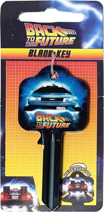 Actual product image Back to the Future Delorean Blank Key