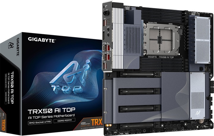 Produktbild Gigabyte TRX50 AI TOP (sTR5, AMD TRX50, E-ATX)